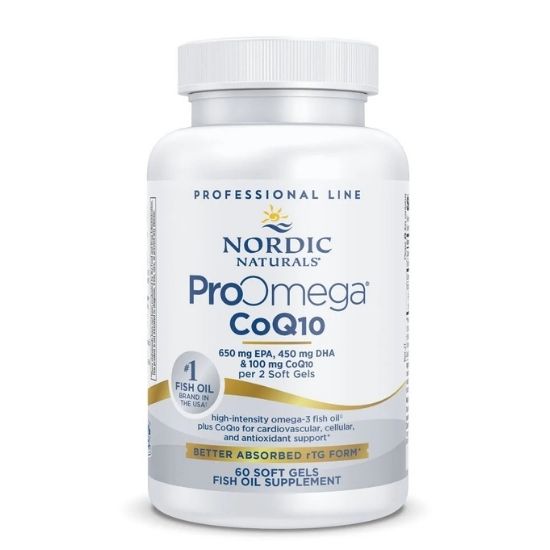 ProOmega CoQ10, 60 softgels, Nordic Naturals - Vitax.ro