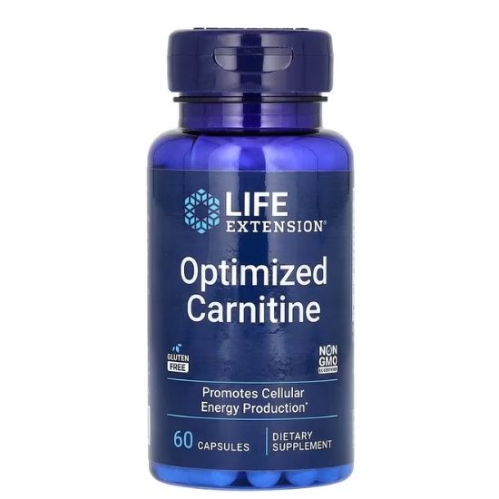 Optimized Carnitine, 60 caps, Life Extension - Vitax.ro