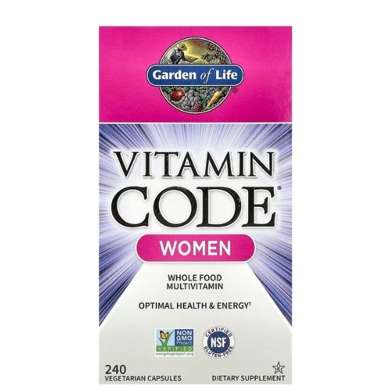 Vitamin Code Women, 240 vcaps, Garden of Life - Vitax.ro