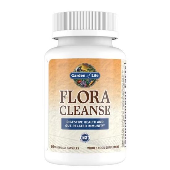 Flora Cleanse, 60 vcaps, Garden of Life - Vitax.ro
