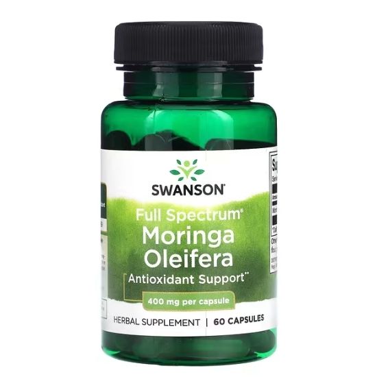 Moringa Oleifera, 400mg, 60 caps, Swanson - Vitax.ro
