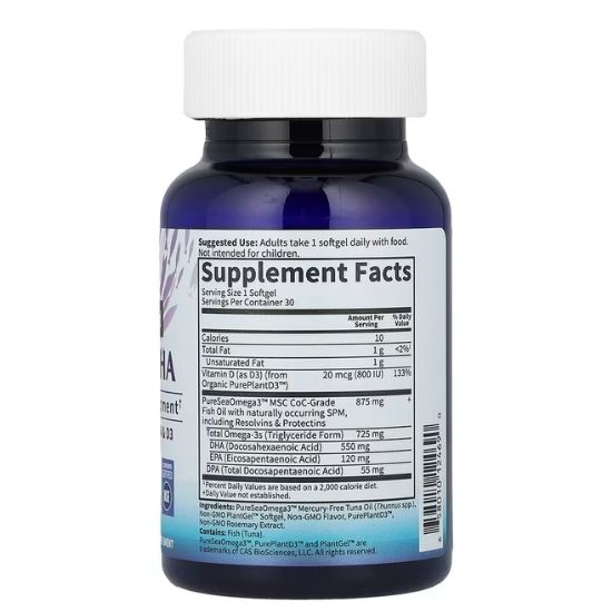 Dr. Formulated Prenatal DHA, 30 softgels, Garden of Life - Vitax.ro