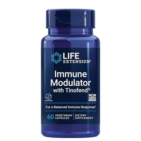 Immune Modulator with Tinofend, 60 vcaps, Life Extension - Vitax.ro