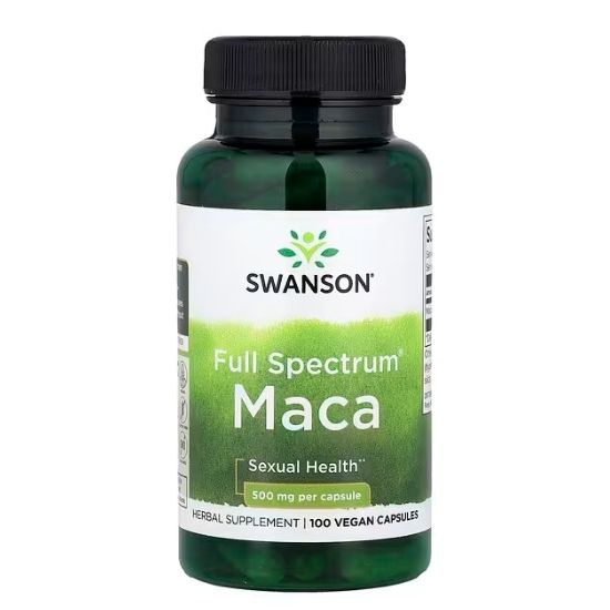 Maca, 500mg, 100 caps, Swanson - Vitax.ro