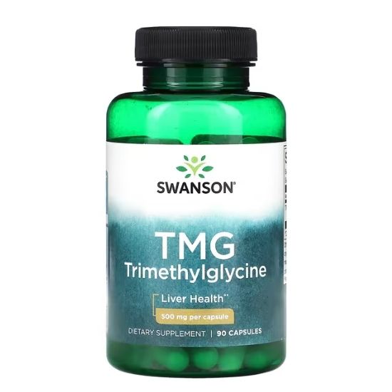 TMG (Trimethylglycine), 500mg, 90 caps, Swanson - Vitax.ro