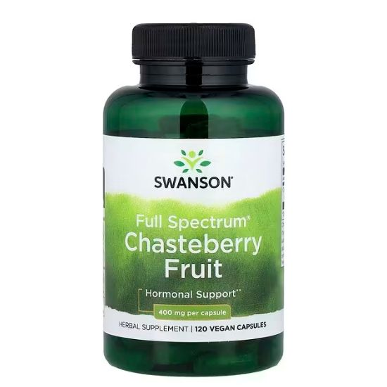 Full Spectrum Chasteberry Fruit, 400mg, 120 caps, Swanson - Vitax.ro
