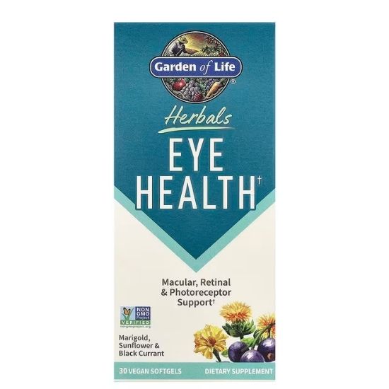 Herbals Eye Health, 30 vegan softgels, Garden of Life - Vitax.ro
