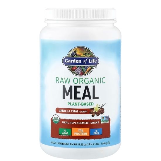 Raw Organic Meal, Vanilla Spiced Chai, 907g, Garden of Life - Vitax.ro