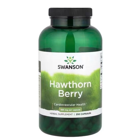 Hawthorn Berry, 565mg, 250 caps, Swanson - Vitax.ro
