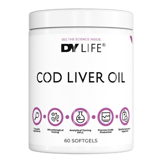Cod Liver Oil, 60 Softgels, Dorian Yates