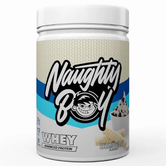 Advanced Whey, White Chocolate Cookies & Cream, 900g, Naughty Boy - Vitax.ro