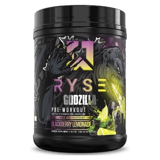Godzilla Pre-Workout, Blackberry Lemonade, 844g, RYSE