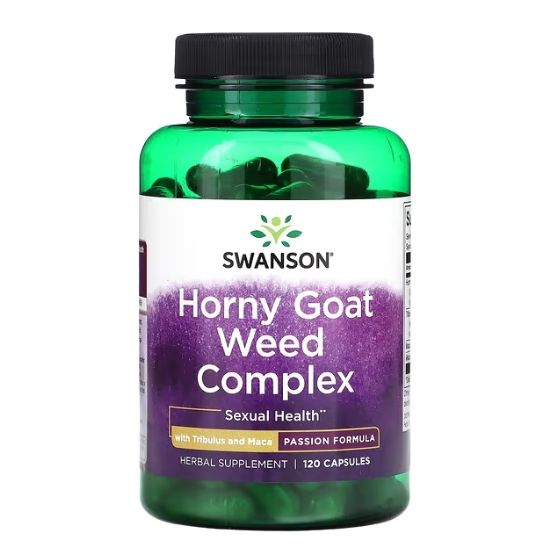 Horny Goat Weed Complex, 120 caps, Swanson - Vitax.ro