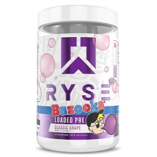 Loaded Pre, Bazooka Classic Grape, 450g, RYSE