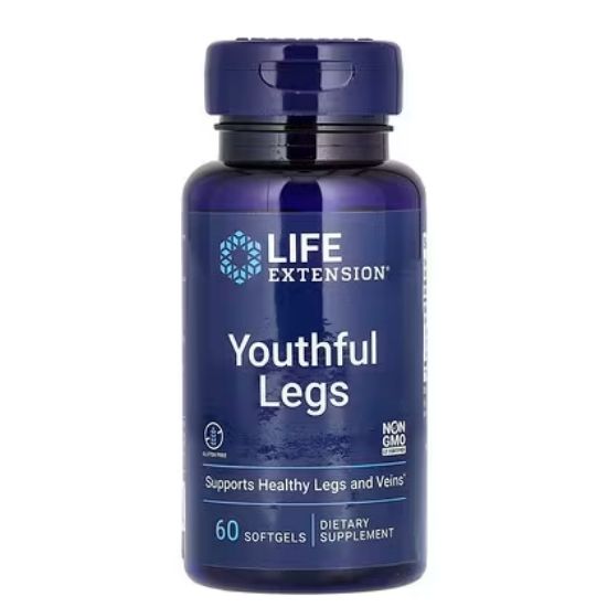 Youthful Legs, 60 softgels, Life Extension - Vitax.ro