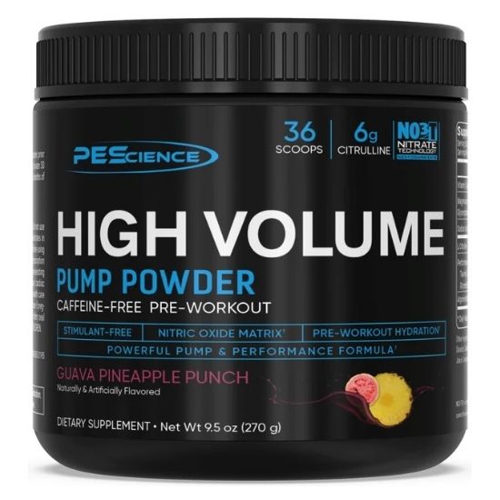 High Volume, Guava Pineapple Punch, 270g, PEScience