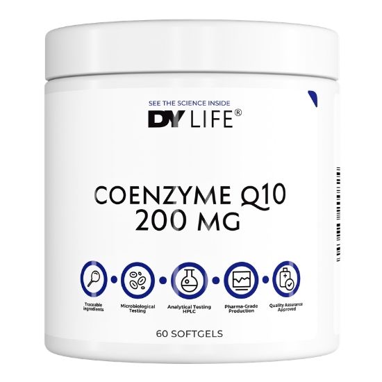 Coenzyme Q10, 200 mg, 60 Softgels, Dorian Yates