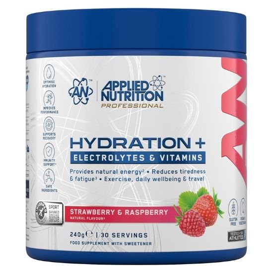 Hydration+, Strawberry Raspberry, 240g, Applied Nutrition
