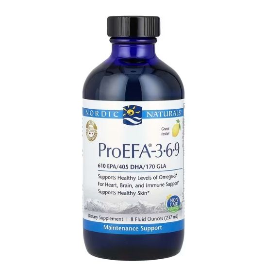 ProEFA - 3.6.9, Lemon, 237 ml, Nordic Naturals - Vitax.ro