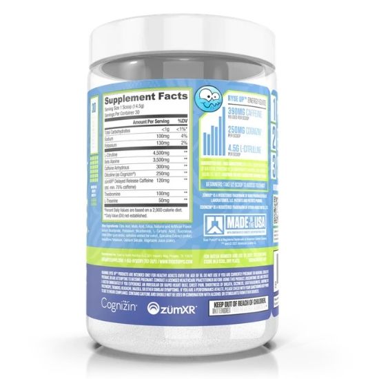 Loaded Pre, Sour Punch Blue Raz, 435g, RYSE