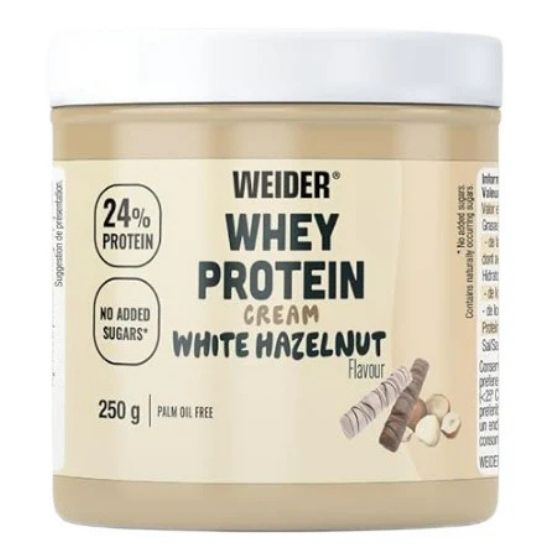 Whey Protein Cream, White Hazelnut, 250g, Weider
