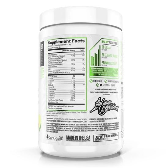 BCAA + EAA, Cherry Limeade, 372g, RYSE