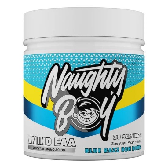 Amino EAA, Blue Razz Bon Bons, 345g, Naughty Boy - Vitax.ro