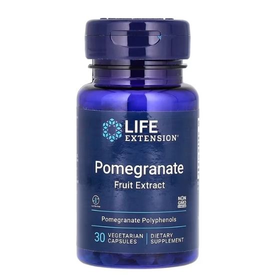 Pomegranate Fruit Extract, 30 vcaps, Life Extension - Vitax.ro
