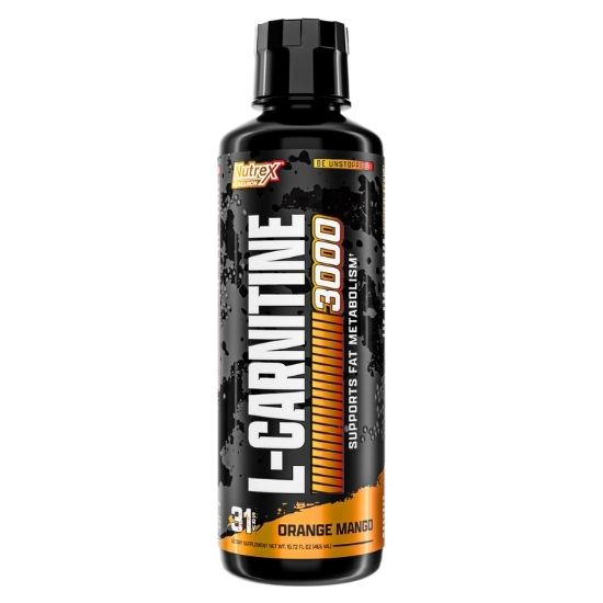 Liquid Carnitine 3000, Orange Mango, 480 ml, Nutrex - Vitax.ro