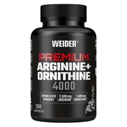 Premium Arginine + Ornithine 4000, 180 caps, Weider