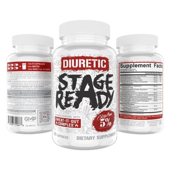 Stage Ready Diuretic, 60 caps, 5% Nutrition