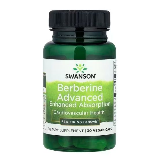 Berberine Advanced Enhanced Absorption, 30 vcaps, Swanson - Vitax.ro