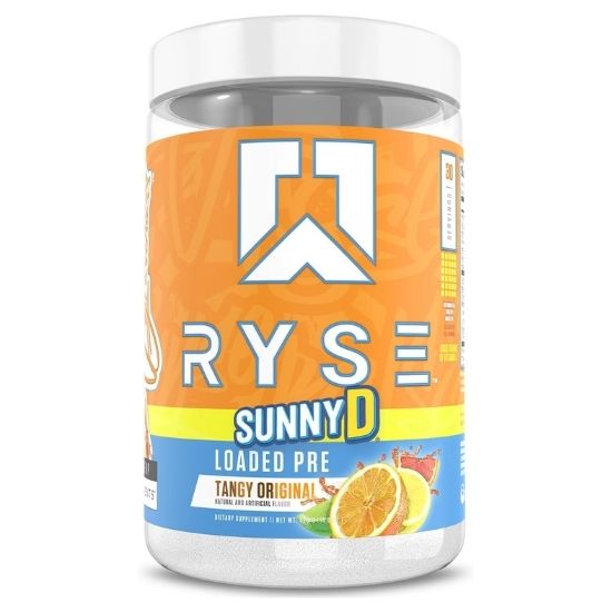 Loaded Pre, Sunny D Tangy Original, 420g, RYSE
