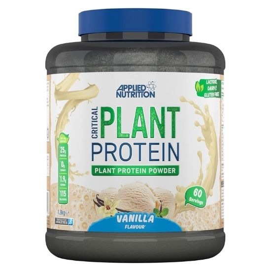 Critical Plant Protein, Vanilla, 1800g, Applied Nutrition