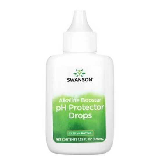 Alkaline Booster pH Protector Drops, 37 ml, Swanson - Vitax.ro