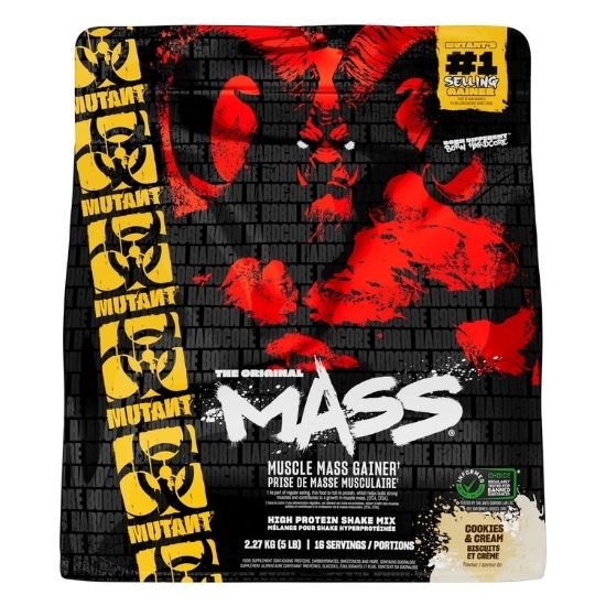 Mutant Mass, Cookies & Cream, 2270g, Mutant - Vitax.ro