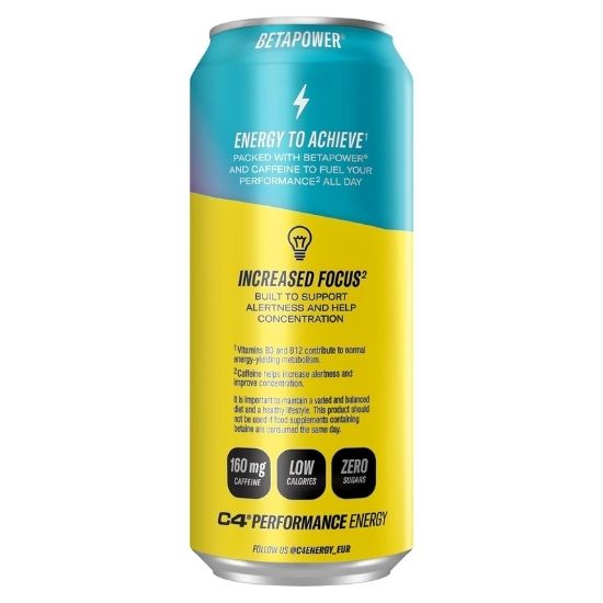 C4 Explosive Energy Drink, Cosmic Rainbow, 12 x 500 ml, Cellucor