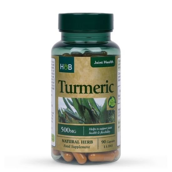 Turmeric, 500mg, 90 caps, Holland & Barrett - Vitax.ro