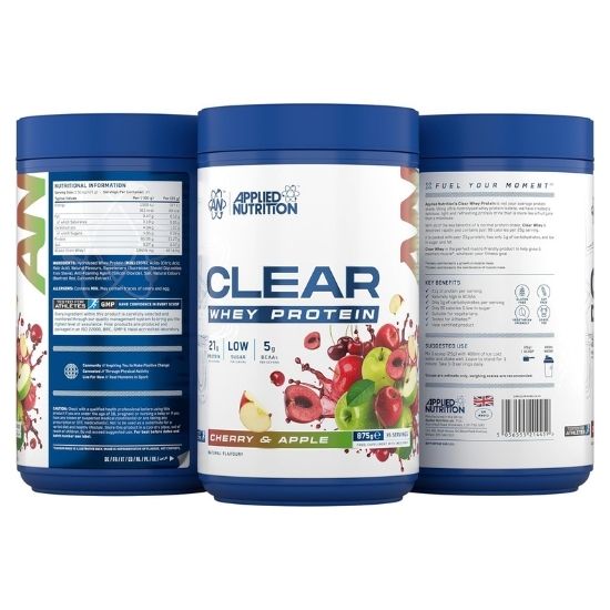 Clear Whey Protein, Cherry & Apple, 875g, Applied Nutrition