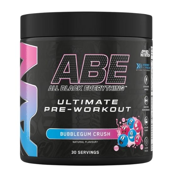 ABE All Black Everything, Bubblegum Crush, 375g, Applied Nutrition - Vitax.ro