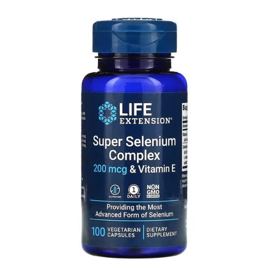 Super Selenium Complex, 100 vcaps, Life Extension - Vitax.ro