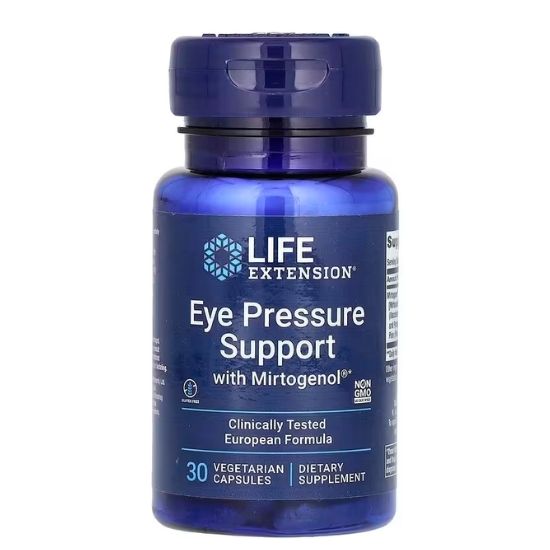 Eye Pressure Support with Mirtogenol, 30 vcaps, Life Extension - Vitax.ro