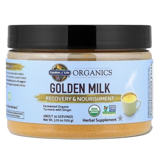 Mykind Organics Golden Milk, 105g, Garden of Life - Vitax.ro