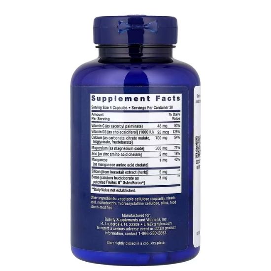 Bone Restore, 120 caps, Life Extension - Vitax.ro
