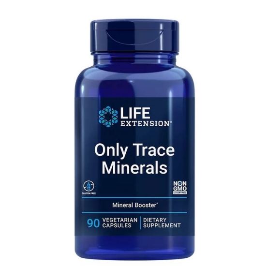 Only Trace Minerals, 90 vcaps, Life Extension - Vitax.ro