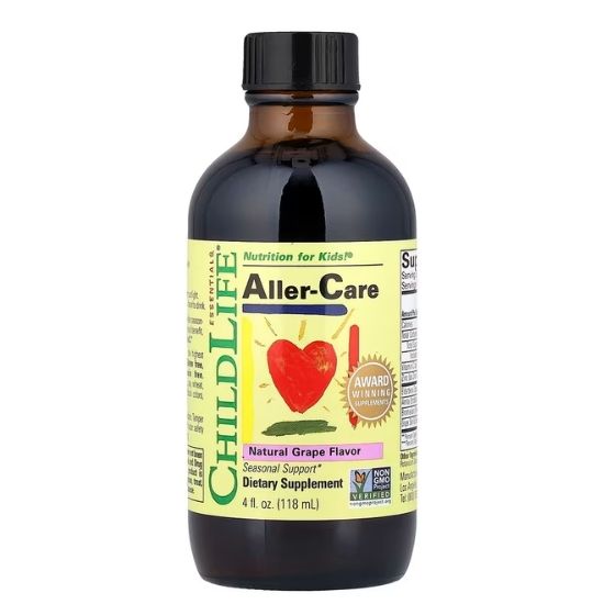 Aller-Care, Gust de Struguri, 118 Ml, Childlife Essentials - Vitax.ro