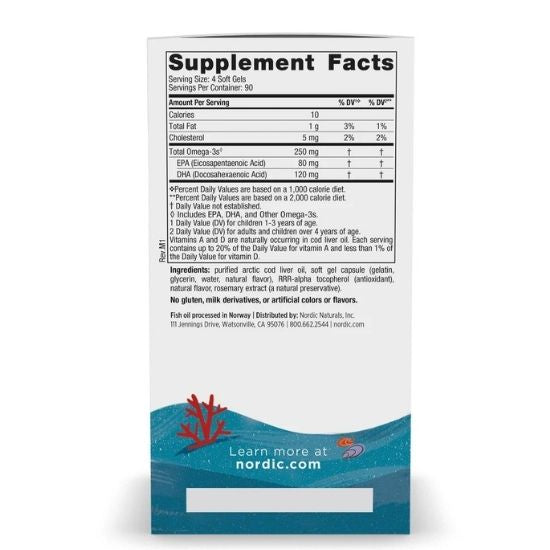 Children's DHA, 250mg, Strawberry, 360 softgels, Nordic Naturals - Vitax.ro