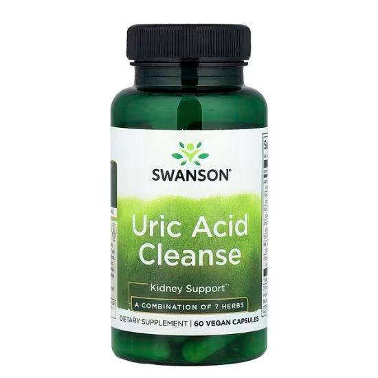 Uric Acid Cleanse, 60 vcaps, Swanson - Vitax.ro