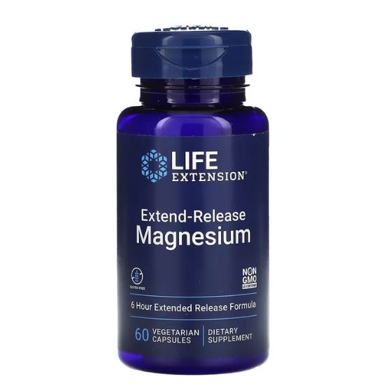 Extend-Release Magnesium, 60 vcaps, Life Extension - Vitax.ro