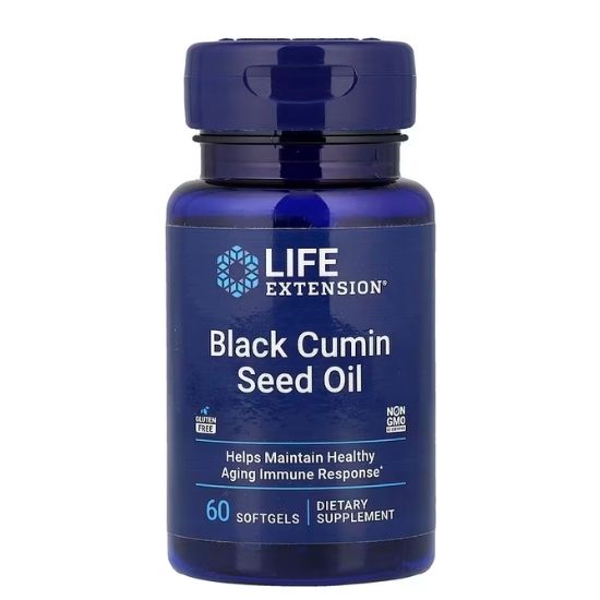 Black Cumin Seed Oil, 60 softgels, Life Extension - Vitax.ro